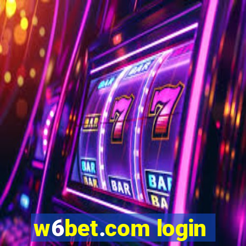 w6bet.com login